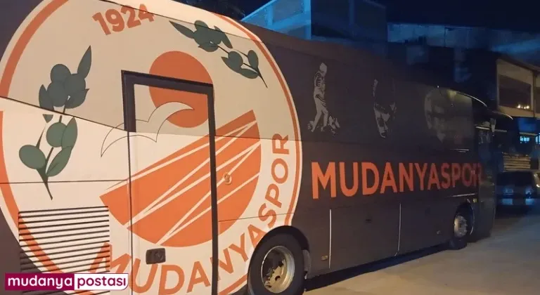 100. yılında Mudanyaspor'a takım otobüsü