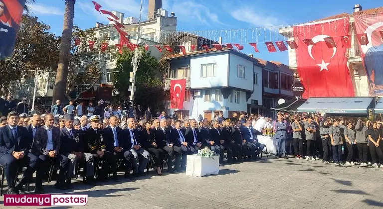 Mudanya Mütarekesi'nin 102. yılı coşkuyla kutlandı.