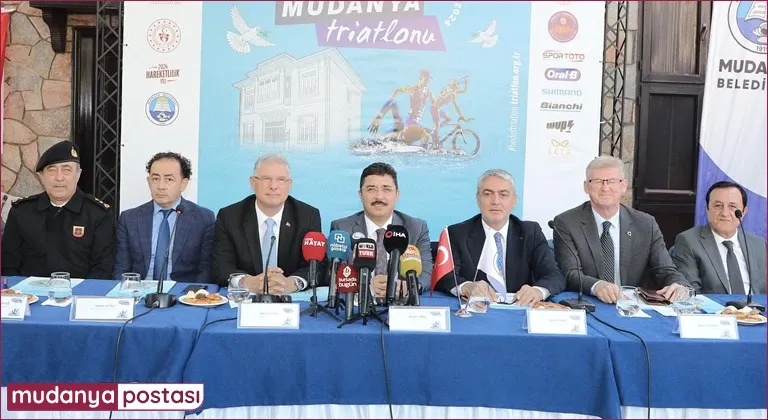 Mudanya Triatlonu tanıtım toplantısı