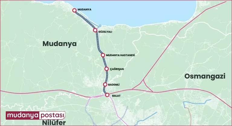 Mudanya'ya Metrobüs hattı sözü