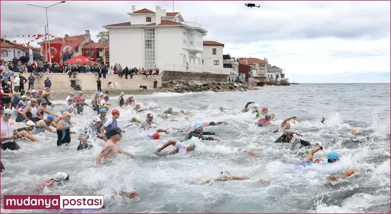 Triatlon Mudanya'ya çok yakıştı