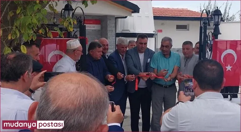 Yaman Köy Camii açılışı yapıldı